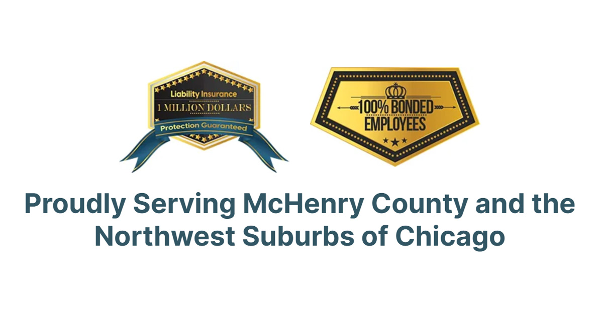 Customized Cleaning team providing insured, bonded service in Crystal Lake, IL.